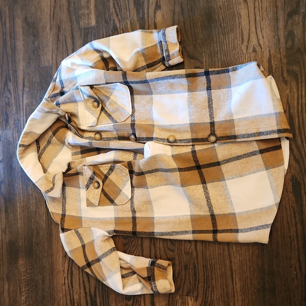 Oversized Plaid Shacket